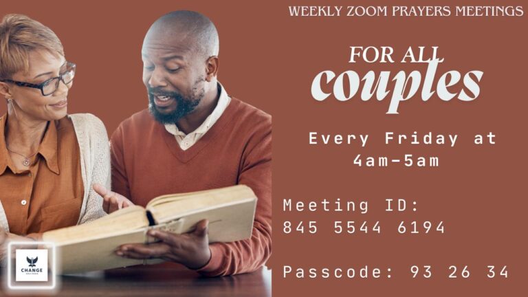 Couples Prayer Zoom Meeting