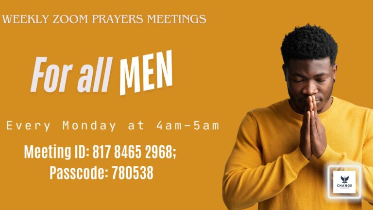 Men Prayer Zoom Meeting